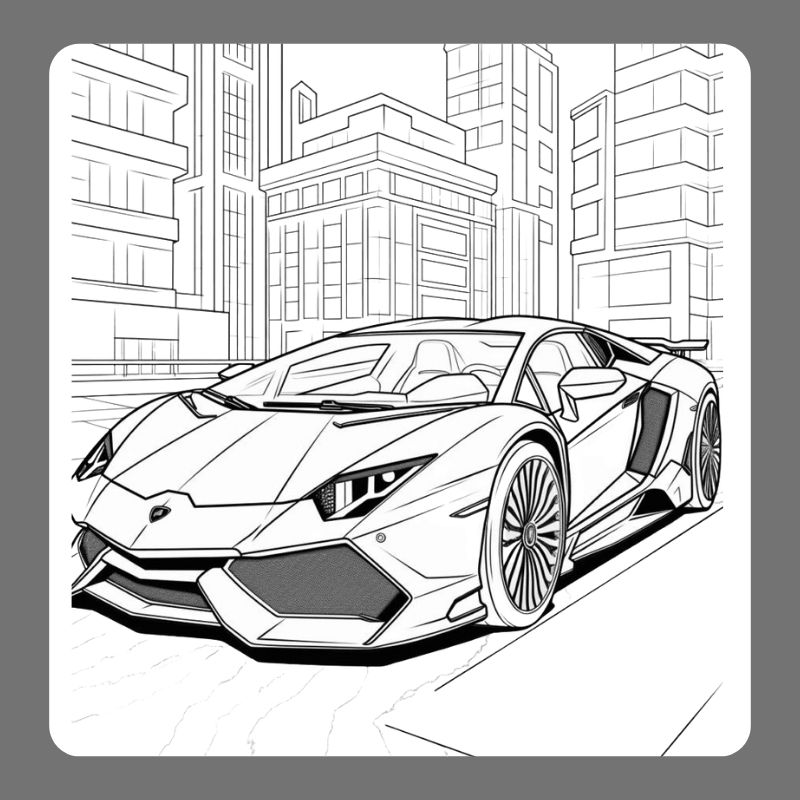 tô màu xe lamborghini (7)