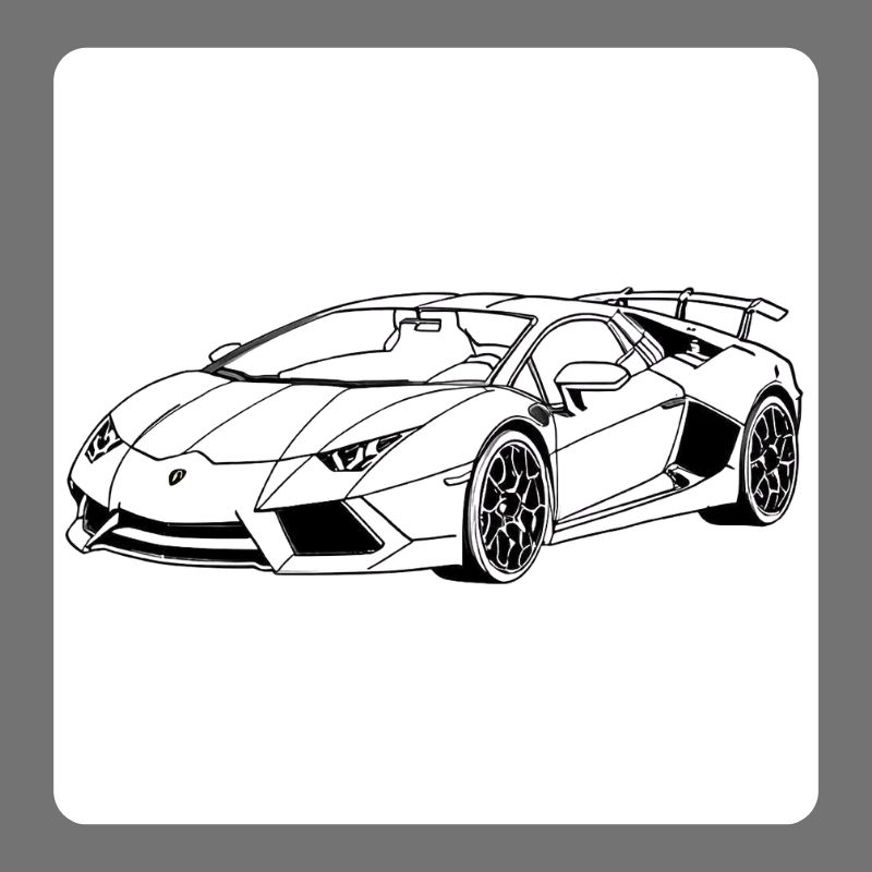 tô màu xe lamborghini (8)