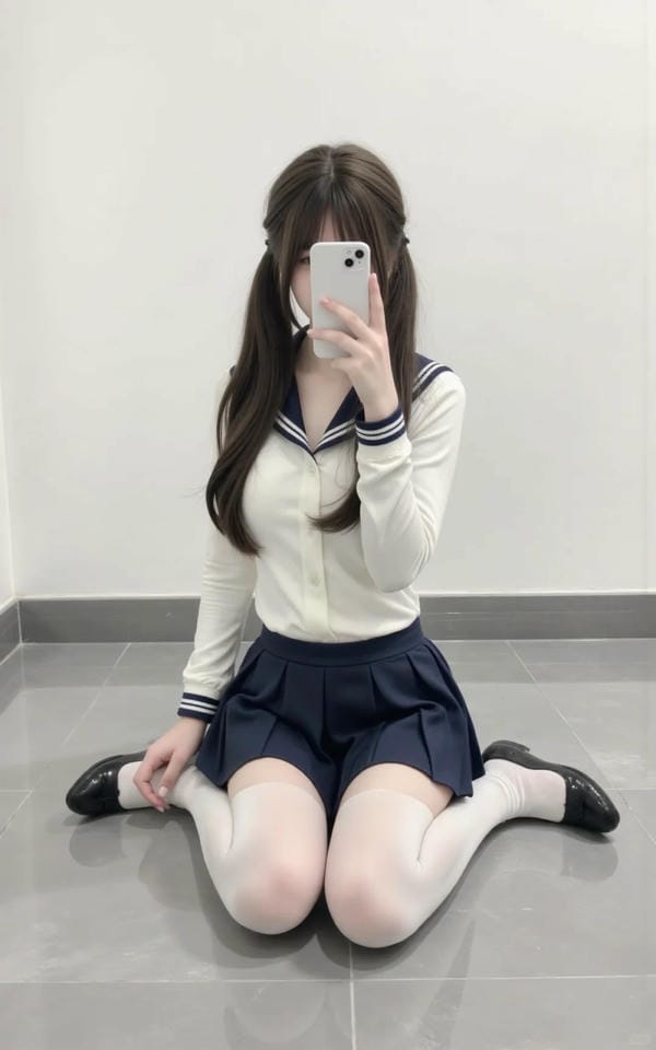 ảnh gái xinh che mặt (24)