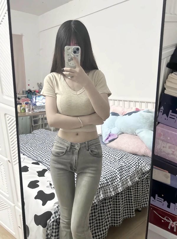 ảnh gái xinh chụp trước gương (20)