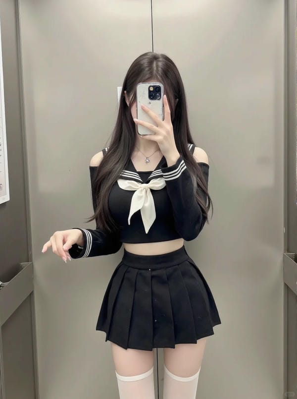 ảnh gái xinh mặc váy ngắn (22)