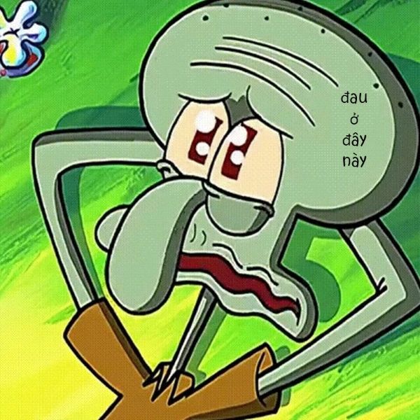 ảnh meme đau ở đây này ảnh meme đau ở đây này