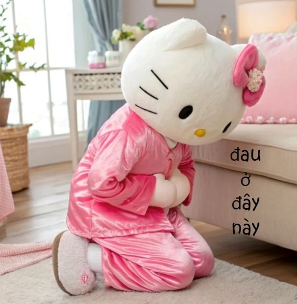 meme con mèo đau ở đây này meme con mèo đau ở đây này