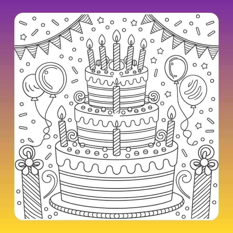 tô màu bánh sinh nhật​ (8)