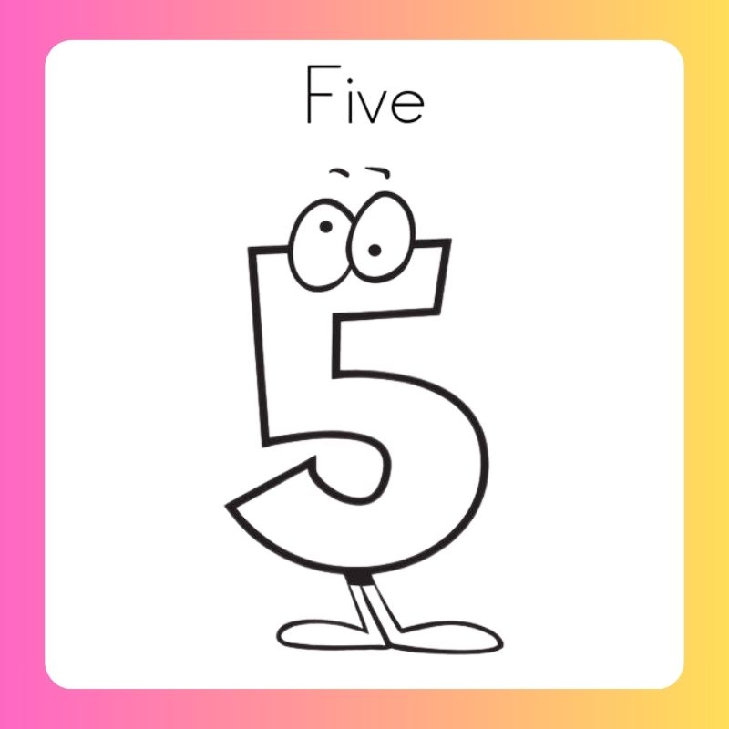 tranh tô màu số 5