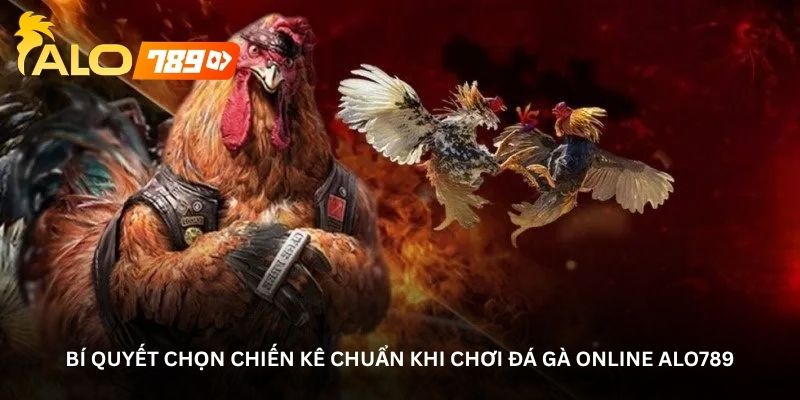 bi quyet chon chien ke chuan khi choi da ga online alo789