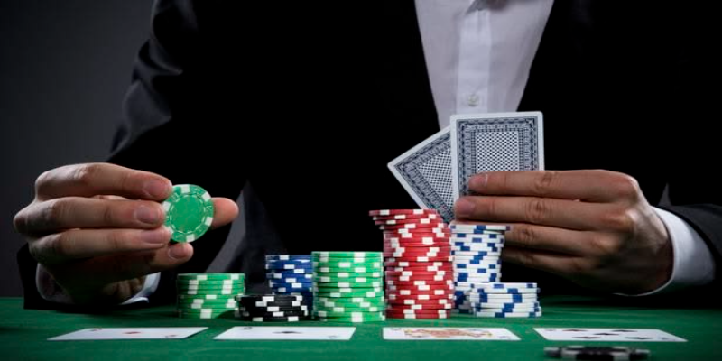 Giao diện cách chơi xì tố 5 cây trực quan cho người mới